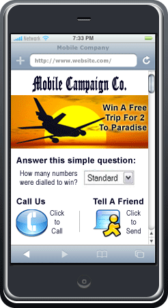 Mobile website