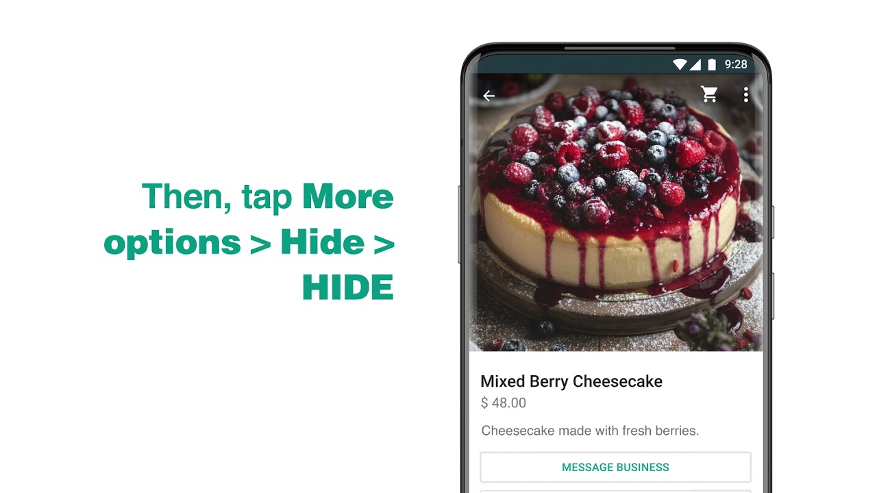How to use catalog and collections on the WhatsApp Business app