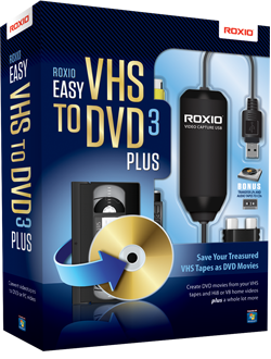 Roxio Easy VHS to DVD box