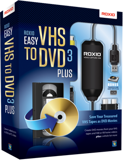 Roxio Easy VHS to DVD box