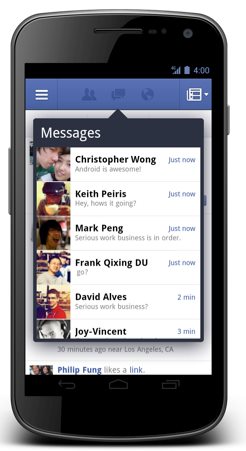 Facebook Updates Android App, Mobile Ads Coming Soon?