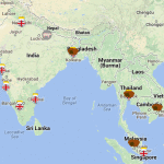 Great British Grub map