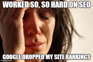 First world SEO problems