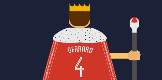King Steven Gerrard
