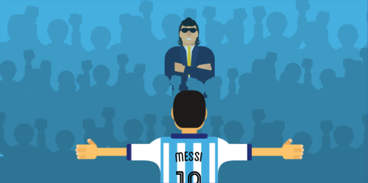 Messi v Maradona