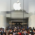 Apple store queue