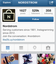 Nordstrom like2buy on Instagram