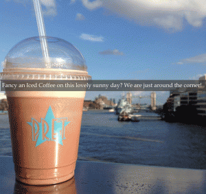 pret iced coffee