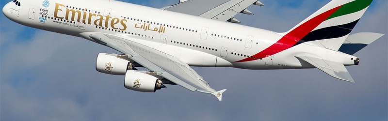 Emirates Airline plane