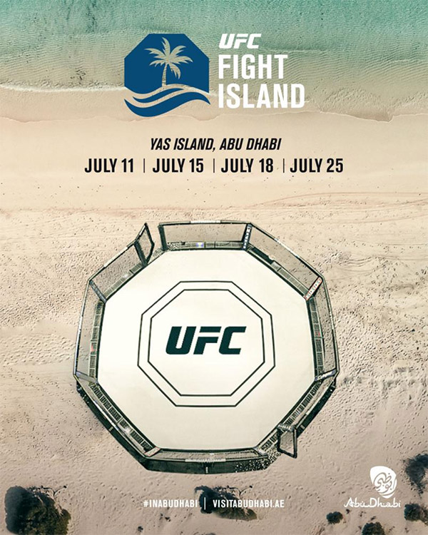UFC fight island poster