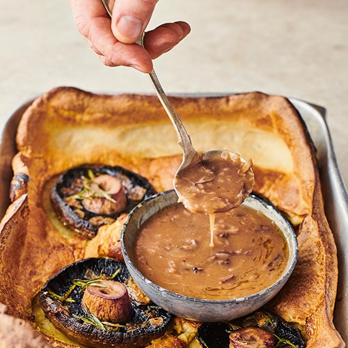 Jamie Oliver - 7 Ways - Mushroom Toad in the Hole
