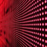 Technology red LED lights