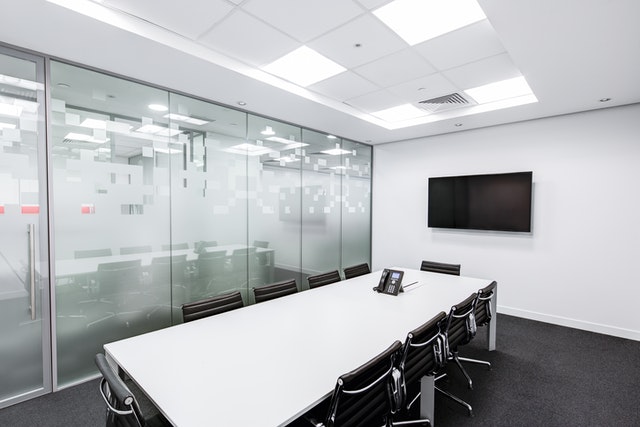 Business meeting room