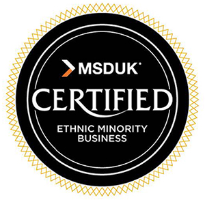 MSDUK certified Ethnic Minority Business