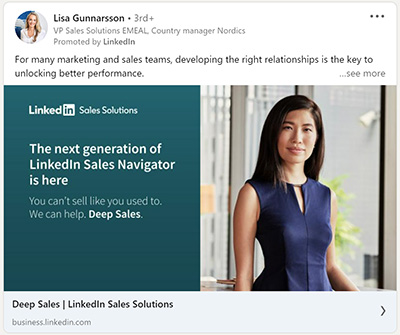 LinkedIn ad