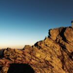 Climber hills mountain challenge