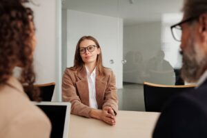 Job applicant skills interview