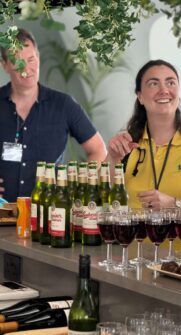 Rethinking B2B event by AccuraCast - networking drinks