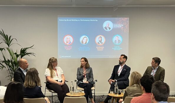 Future of Financial Service Marketing event by AccuraCast - Panel discussion with Aviva, AXA, BR-DGE