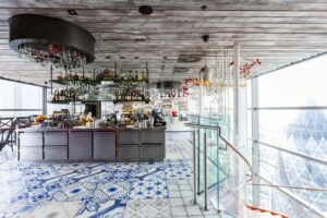 Finance AI Roundtable venue - bar