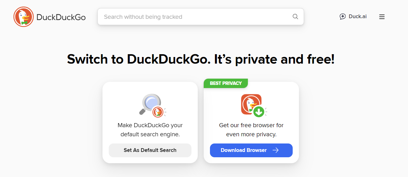 DuckDuckGo