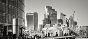 Financial district of the city of London