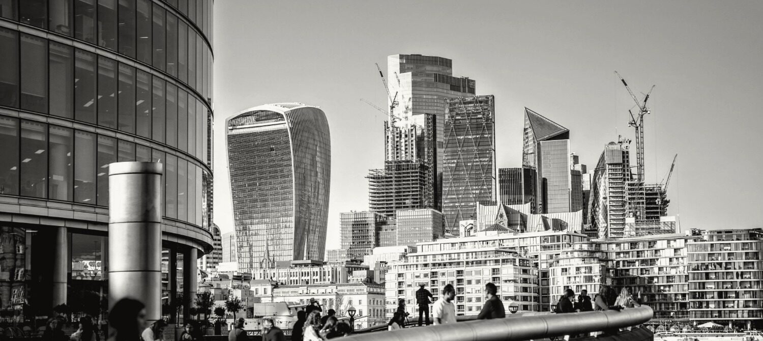 Financial district of the city of London