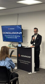 Financial Services Six Marketing Imperatives for 2026 event by Accuracast.