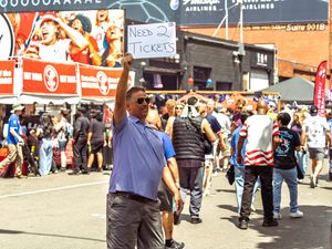 Fan looking to buy sports tickets