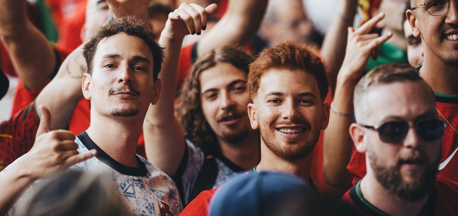 International sports fans