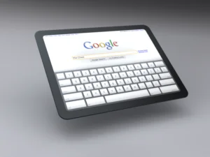 Tablet PC using Google Chrome OS