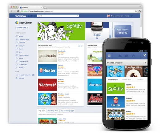 Facebook Launches App Center