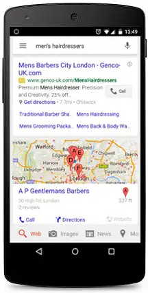 Mobile local search