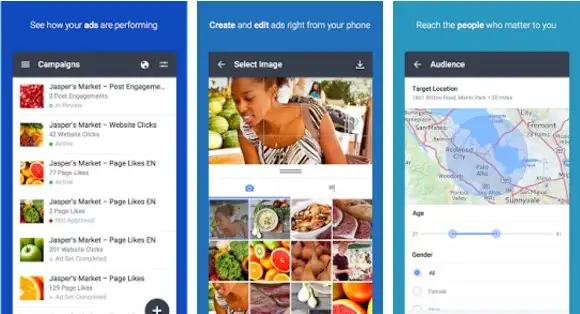Facebook Launches Ad Manager App