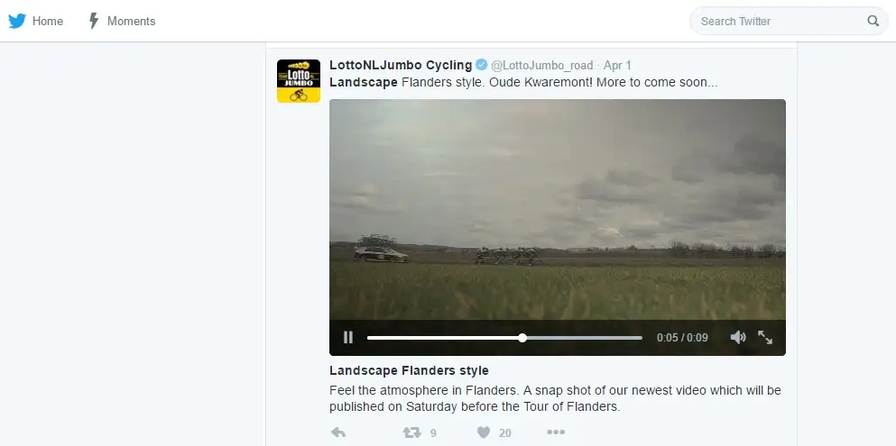 Twitter autoplay video
