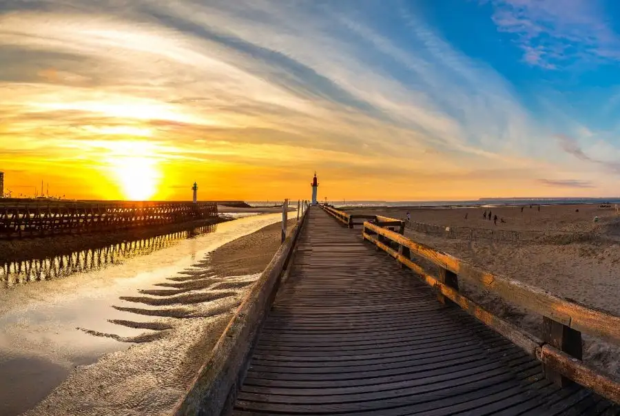image plage deauville