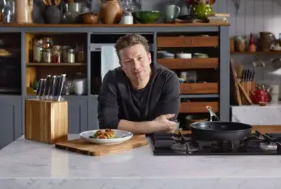 Jamie Oliver cookbook photoshoot