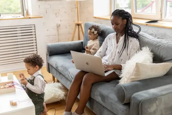 Working from home with kids
