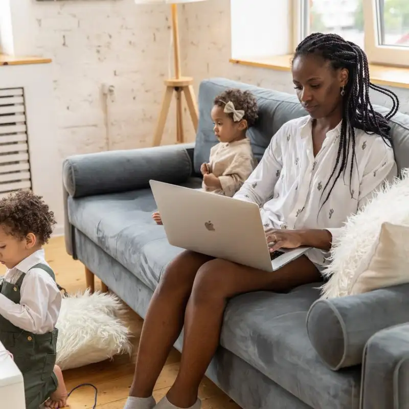 Working from home with kids