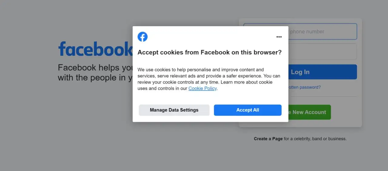 Cookie Consent Requirements Changing on Facebook