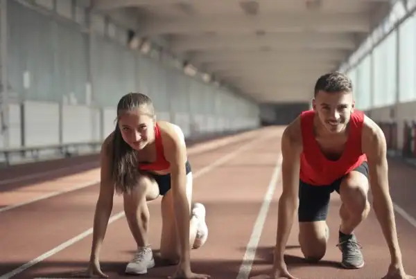 People ready to run