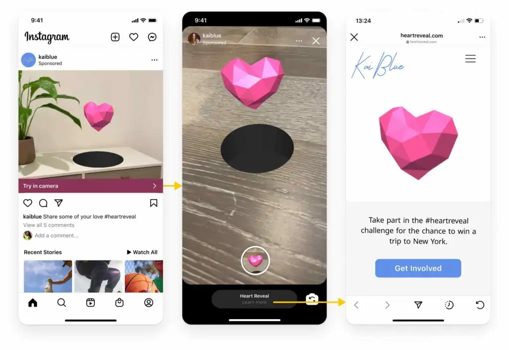 Instagram AR ads