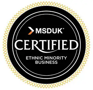 MSDUK certified Ethnic Minority Business