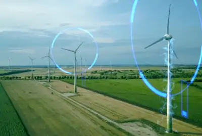 China Mobile International clean energy banner