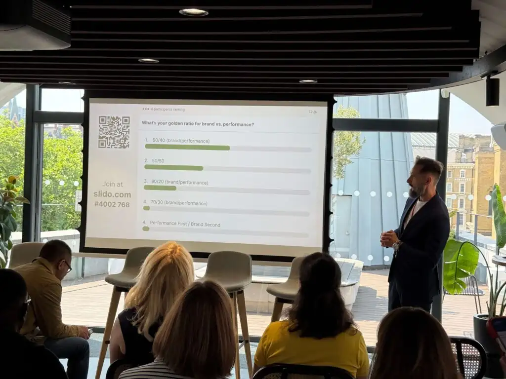rethinking B2B-4 Rethinking B2B event by AccuraCast - brand v performance