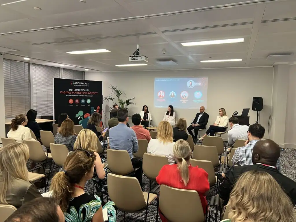 FSM Event (10) Future of Financial Service Marketing event by AccuraCast - Panel on Building Trust