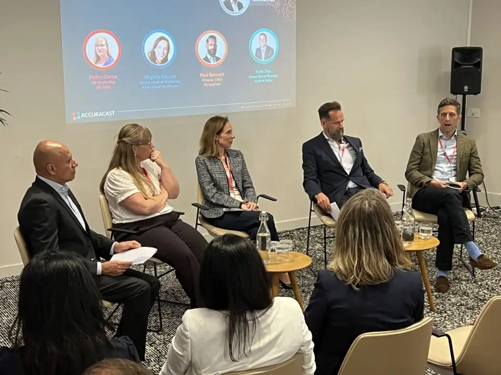 FSM Event (13) Future of Financial Service Marketing event by AccuraCast - Panel on Brand vs Performance Marketing