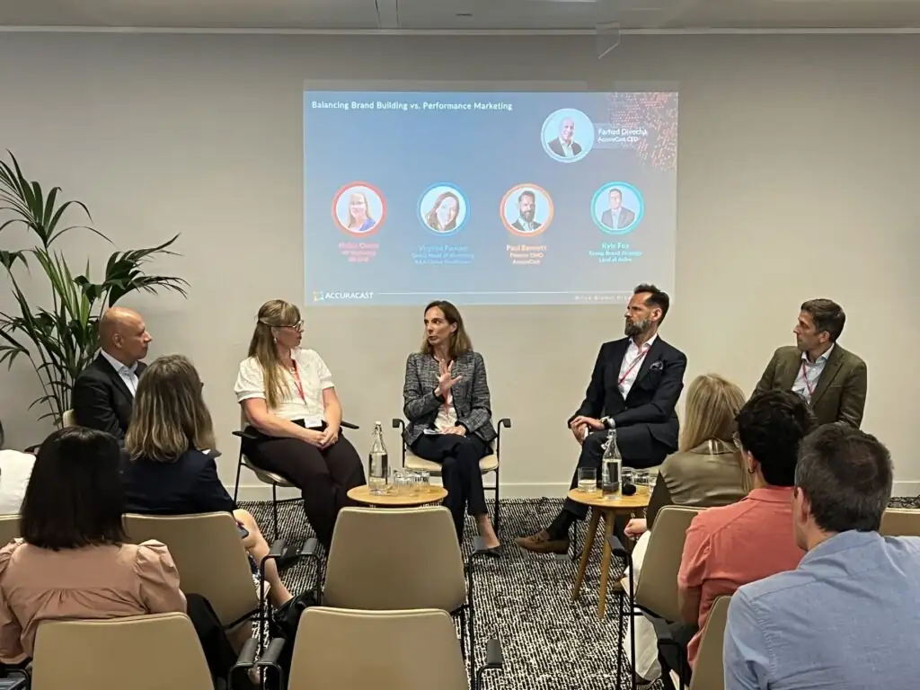 FSM Event (15) Future of Financial Service Marketing event by AccuraCast - Panel discussion with Aviva, AXA, BR-DGE