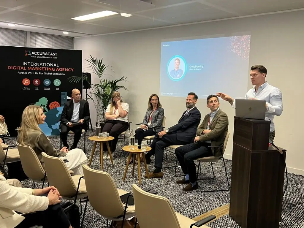 FSM Event (16) Future of Financial Service Marketing event by AccuraCast - MC by Greig Dowling