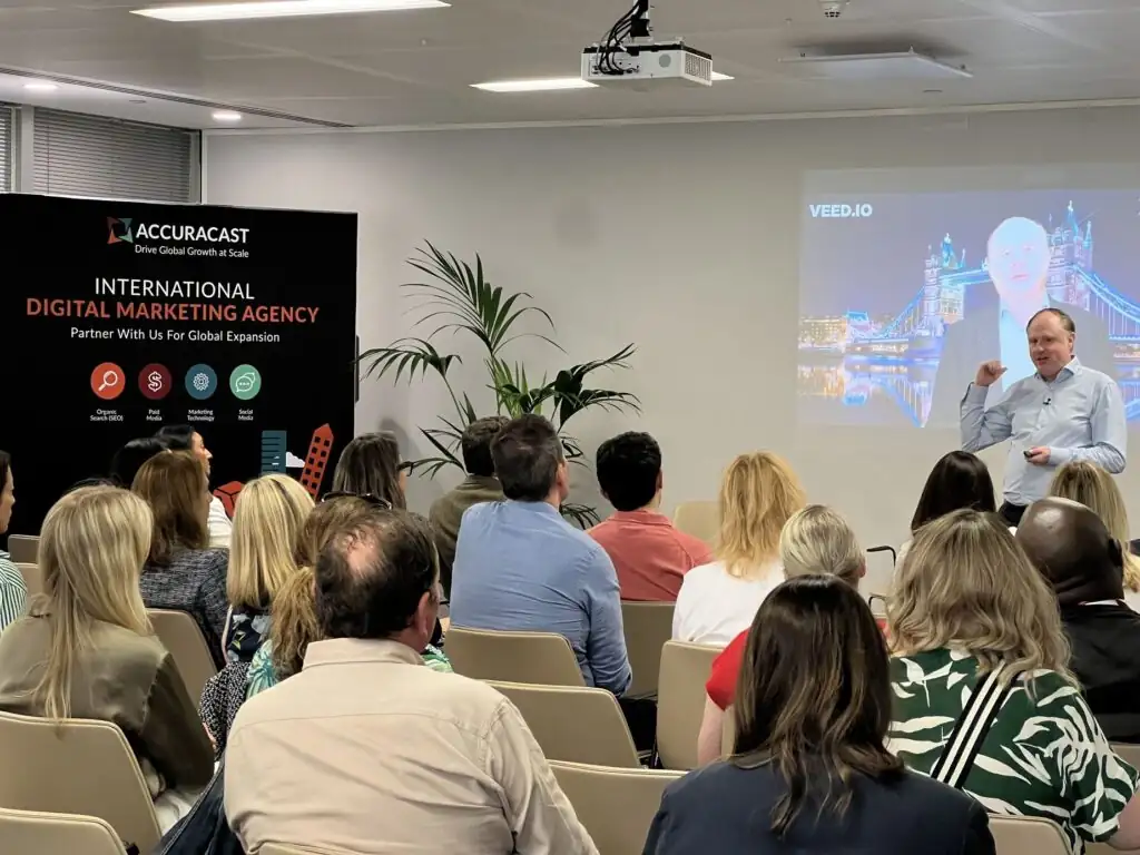 FSM Event (9) Future of Financial Service Marketing event by AccuraCast - Andrew Grill keynote